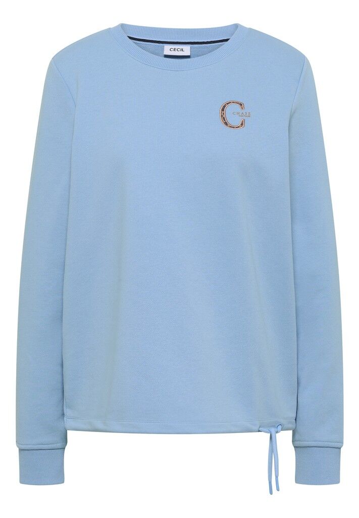 Sweatshirt mit Rundhals und Tunnelzug Sweatshirt mit Rundhals und Tunnelzug