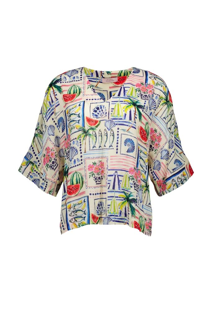 T-Shirt mit Allover-Print T-Shirt mit Allover-Print