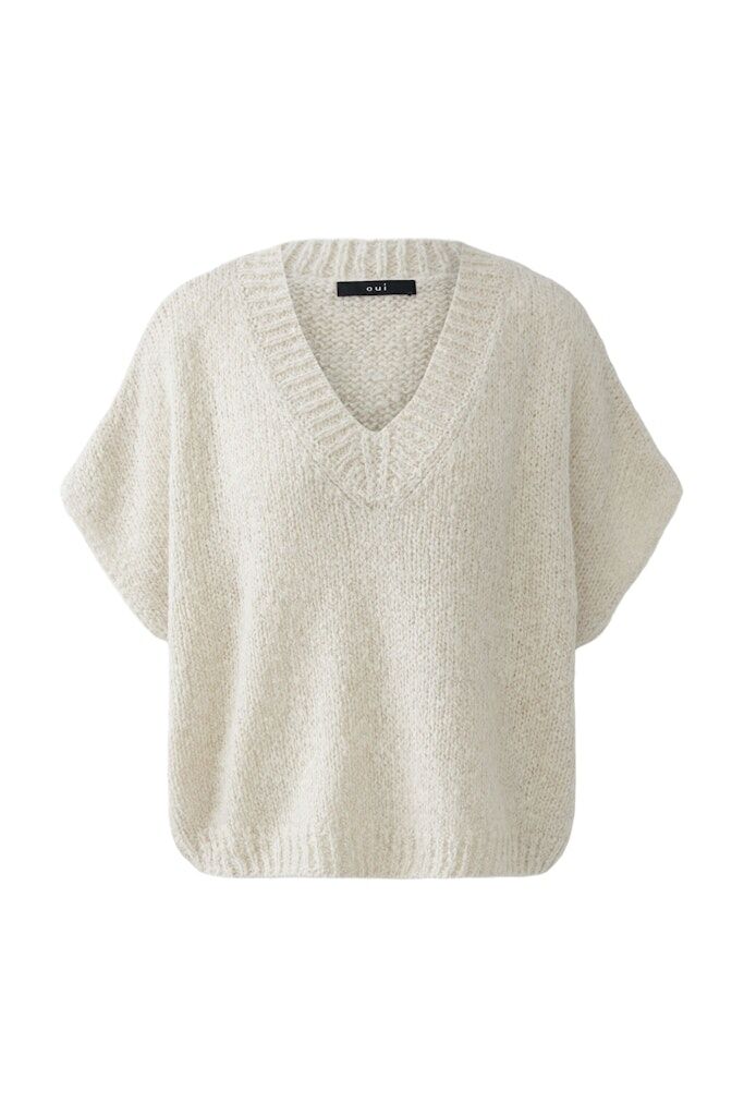 Halbarm-Pullover