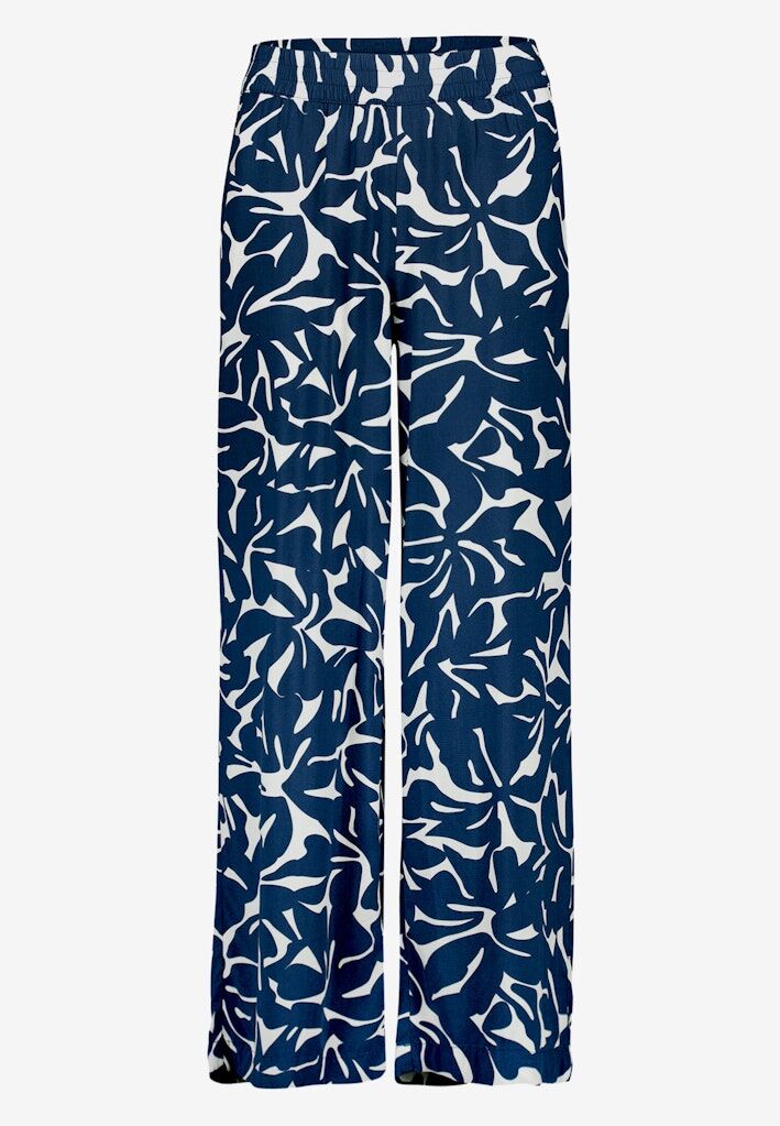 Stoffhose mit Blumenmuster Stoffhose mit Blumenmuster
