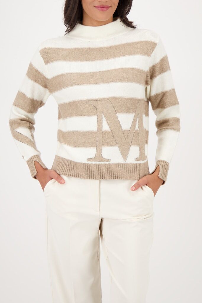 Gestreifter Pullover