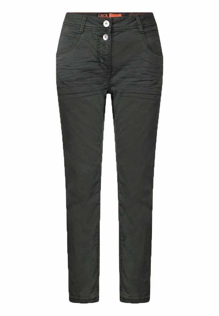 Cecil Casual Fit Hose Scarlett