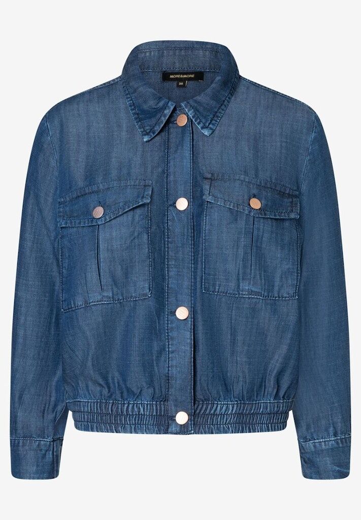 More & More Denim-Blouson