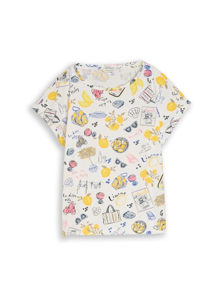 T-Shirt mit Allover-Print T-Shirt mit Allover-Print