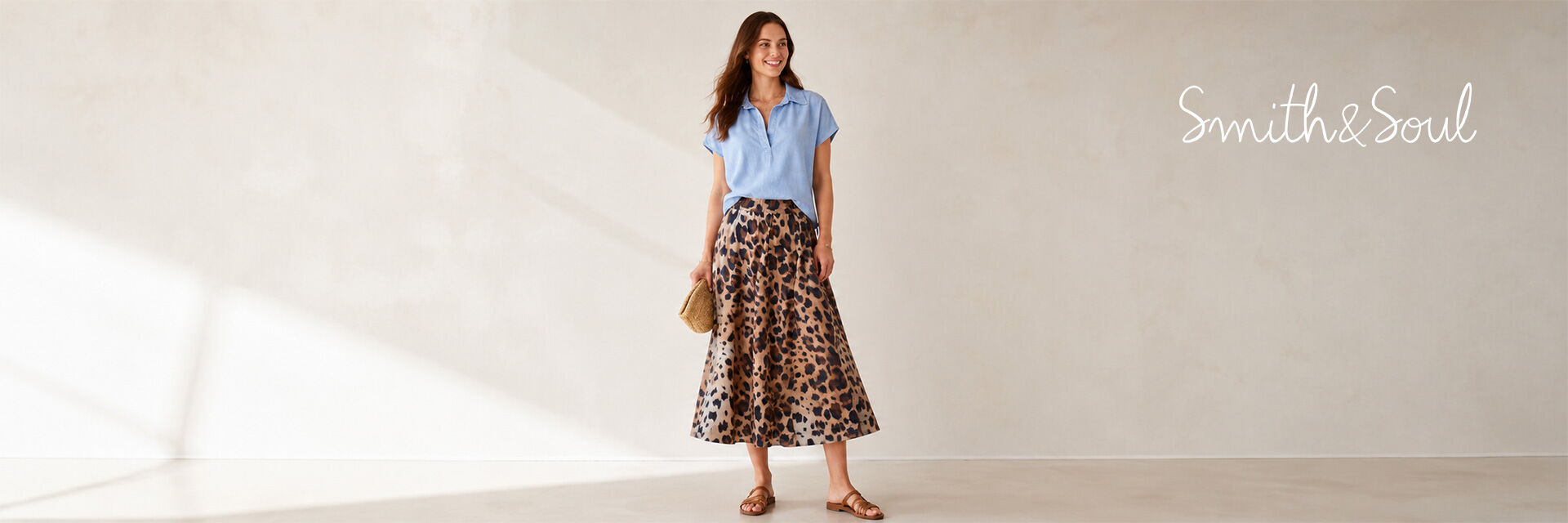 Smith & Soul Leoprint Rock Bluse Neuheiten Schmitz Mode Smith & Soul Leoprint Rock Bluse Neuheiten Schmitz Mode