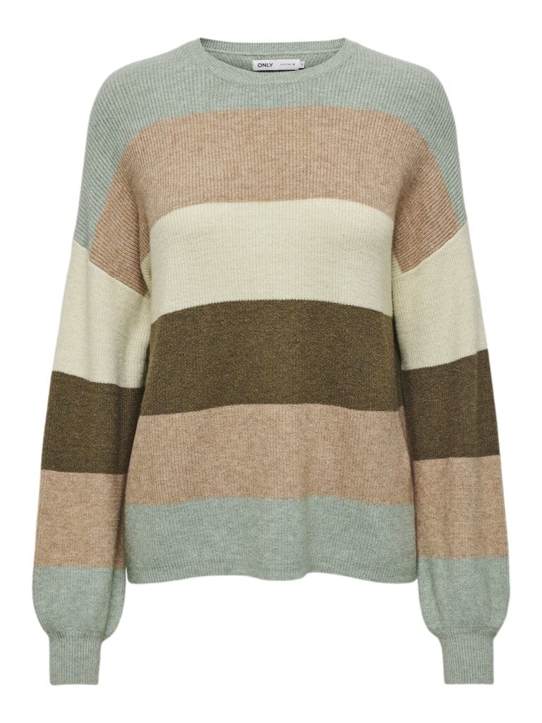 ONLATIA LIFE L/S STRIPE PULLOV KNT NOOS