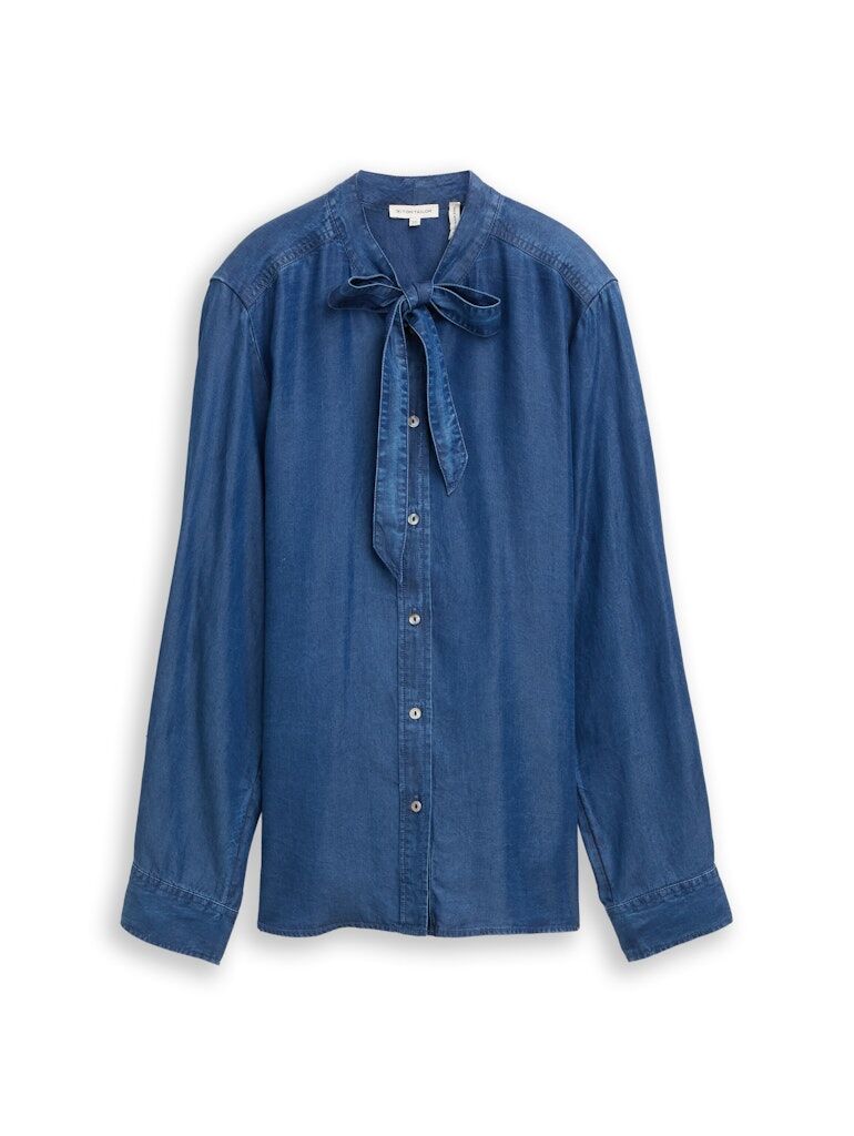 Bluse mit Schleifen-Detail Bluse mit Schleifen-Detail
