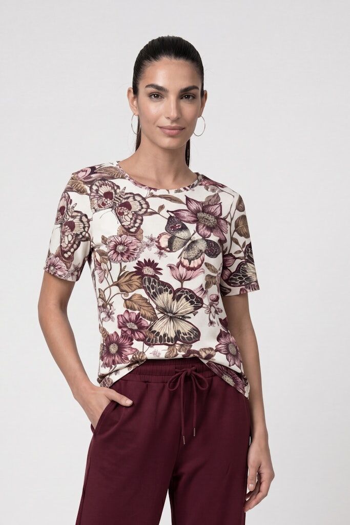 T-Shirt mit Allover-Print T-Shirt mit Allover-Print
