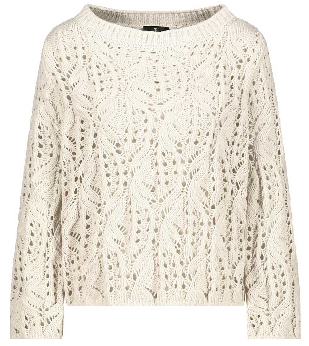 Monari Pullover Ajourmuster