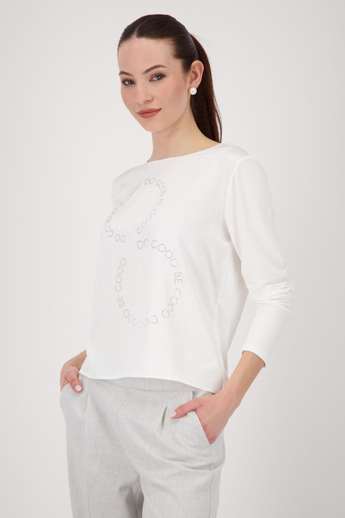 Shirt in Satinoptik