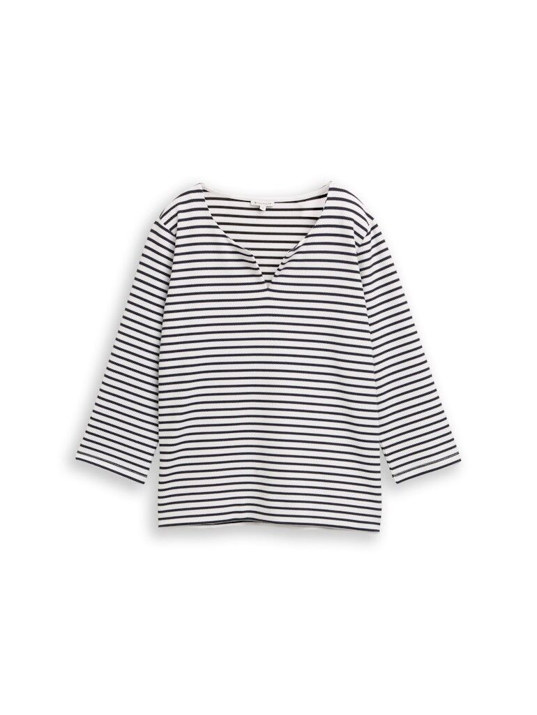 Langarmshirt mit Streifen Langarmshirt mit Streifen