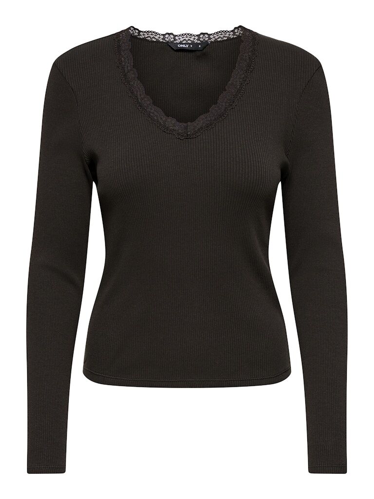 ONLSARA SHARAI L/S V-NECK TOP JRS ONLSARA SHARAI L/S V-NECK TOP JRS