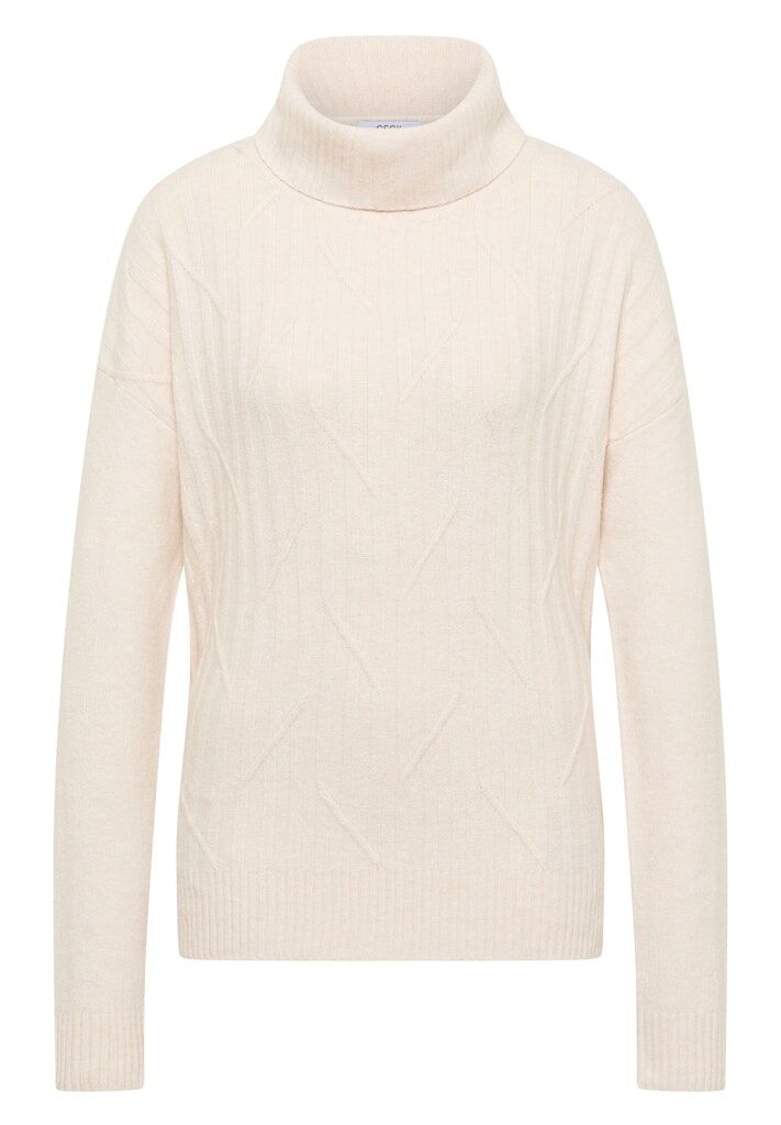 Struktur Rollkragenpullover Struktur Rollkragenpullover