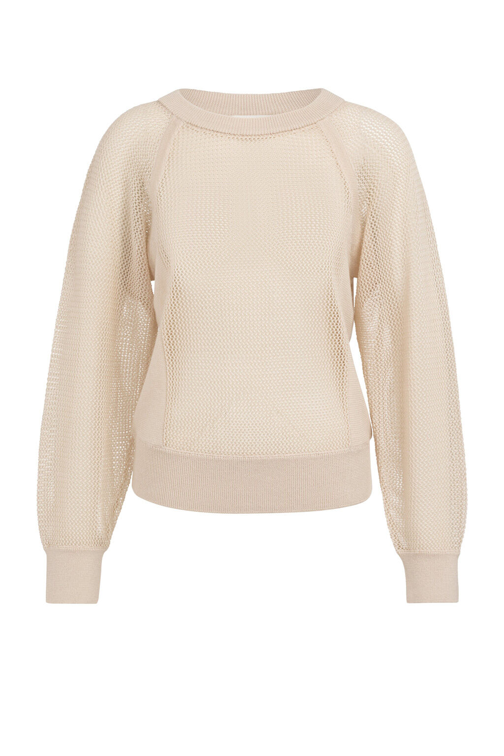 Strickpullover in Netzoptik Strickpullover in Netzoptik