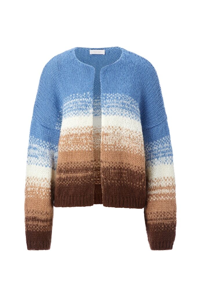 Strickjacke mit Farbverlauf
