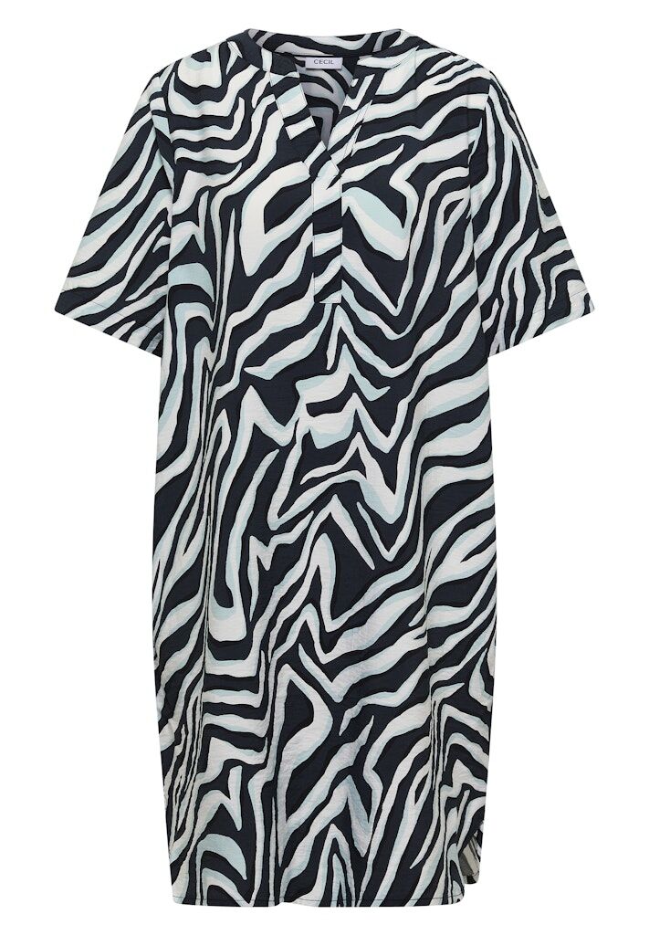 Kleid mit Zebraprint