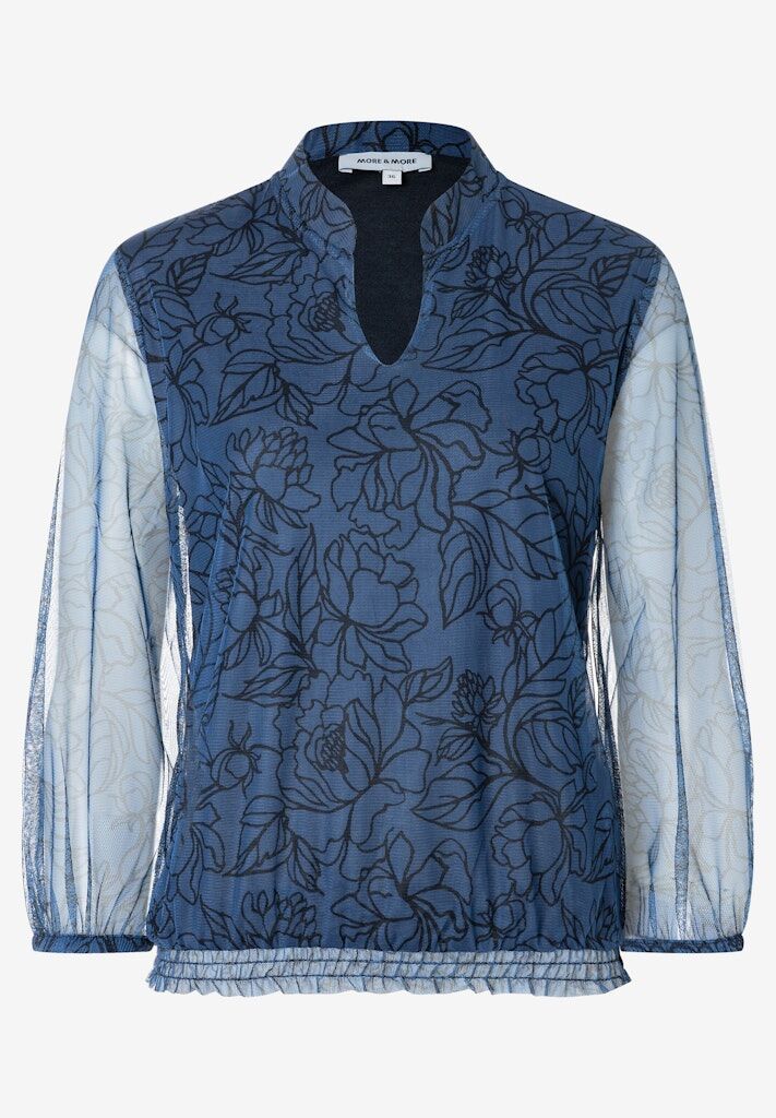 Meshshirt mit Print
