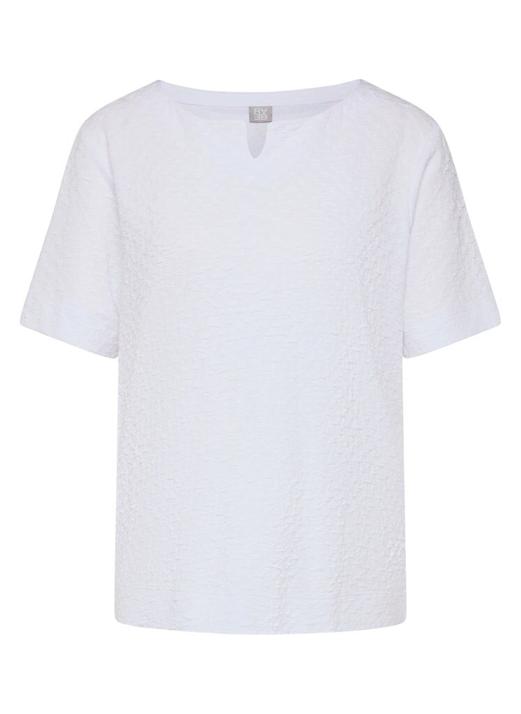 T-Shirt mit Struktur T-Shirt mit Struktur