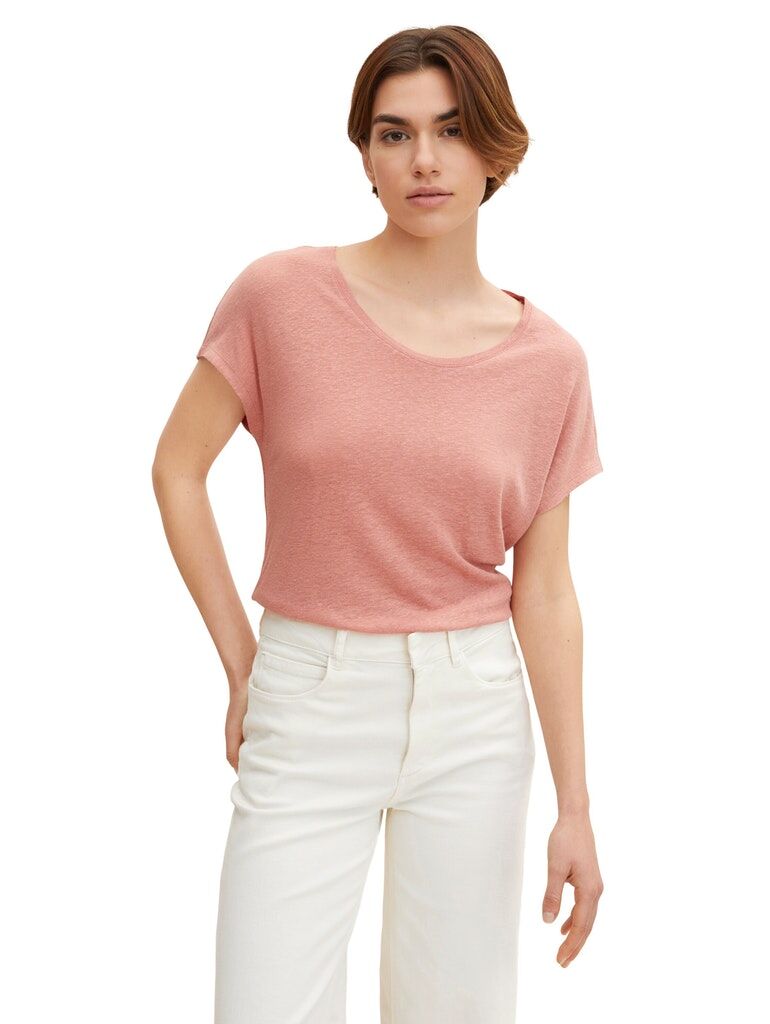 Tom Tailor T-Shirt mit Rundhalsausschnitt Tom Tailor T-Shirt mit Rundhalsausschnitt