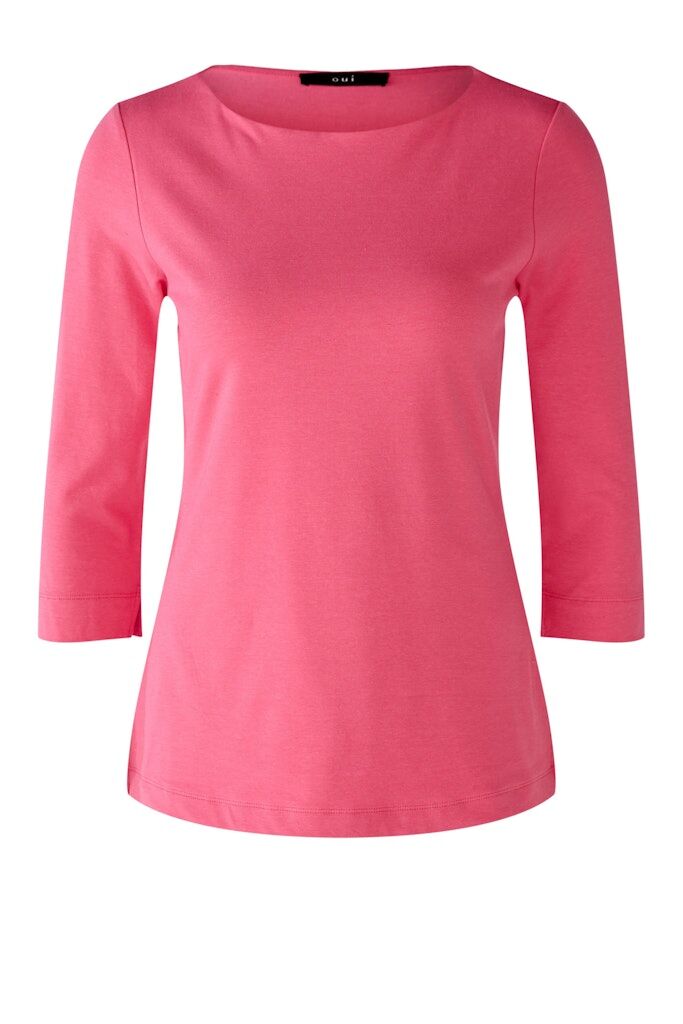 Oui T-Shirt elastische Cotton-/Modalqualität Oui T-Shirt elastische Cotton-/Modalqualität