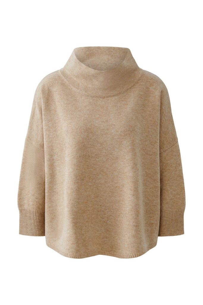 Pullover mit Stehkragen Pullover mit Stehkragen