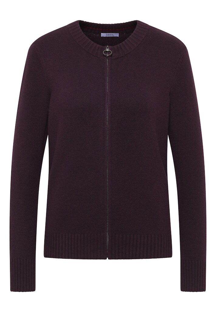 Cosy Cardigan mit Zipper