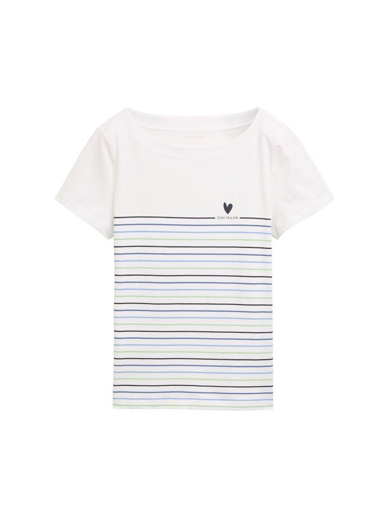 T-Shirt mit Streifenmuster