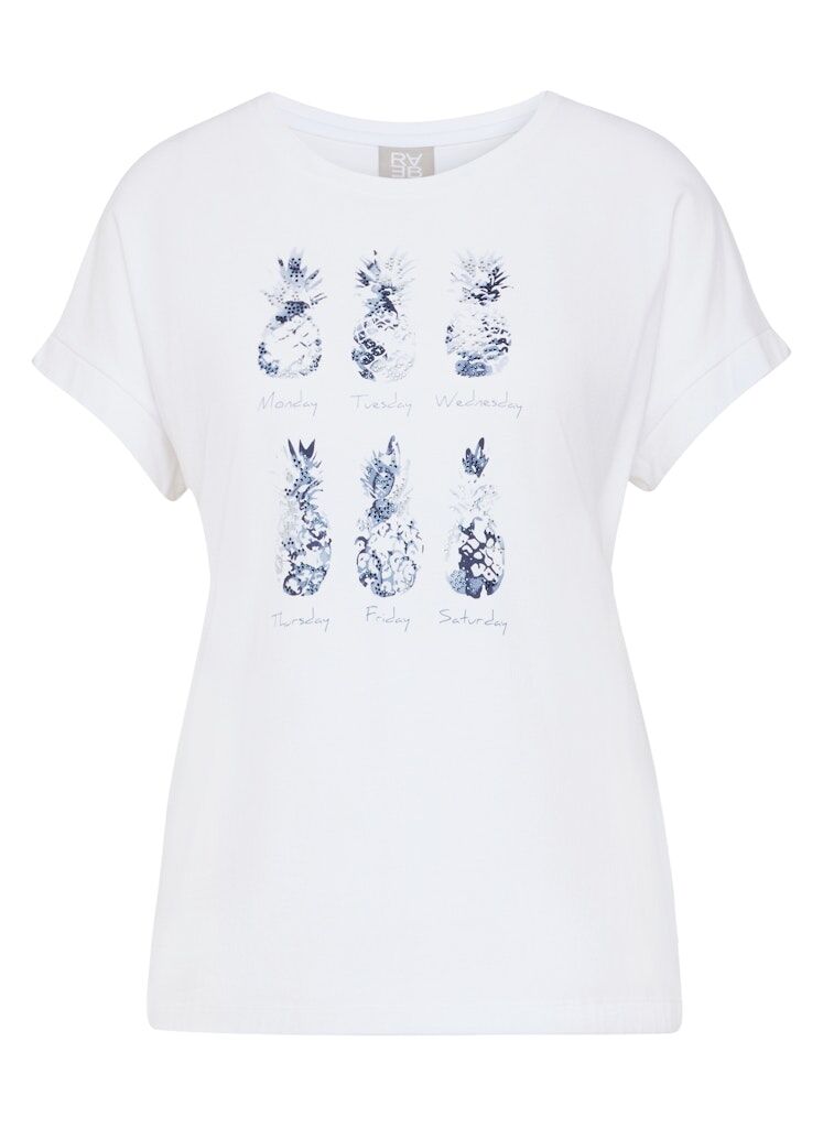 T-Shirt mit Ananas-Motiv