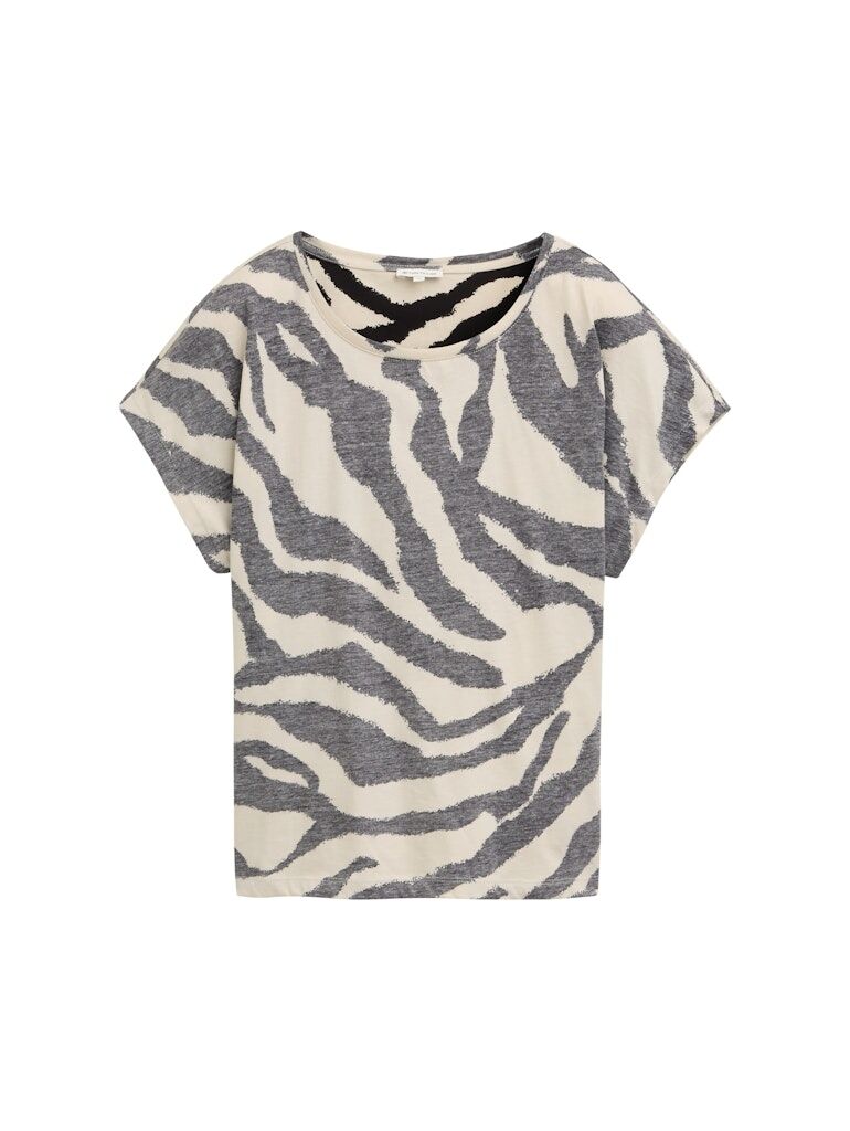Tom Tailor T-Shirt mit Inside-Out Print