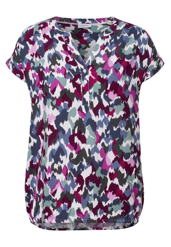 Cecil Gemusterte Bluse