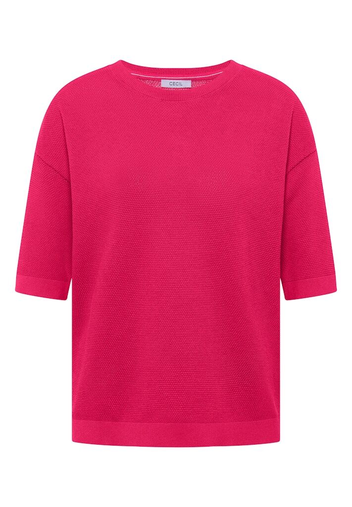 Halbarm-Pullover mit Struktur Halbarm-Pullover mit Struktur