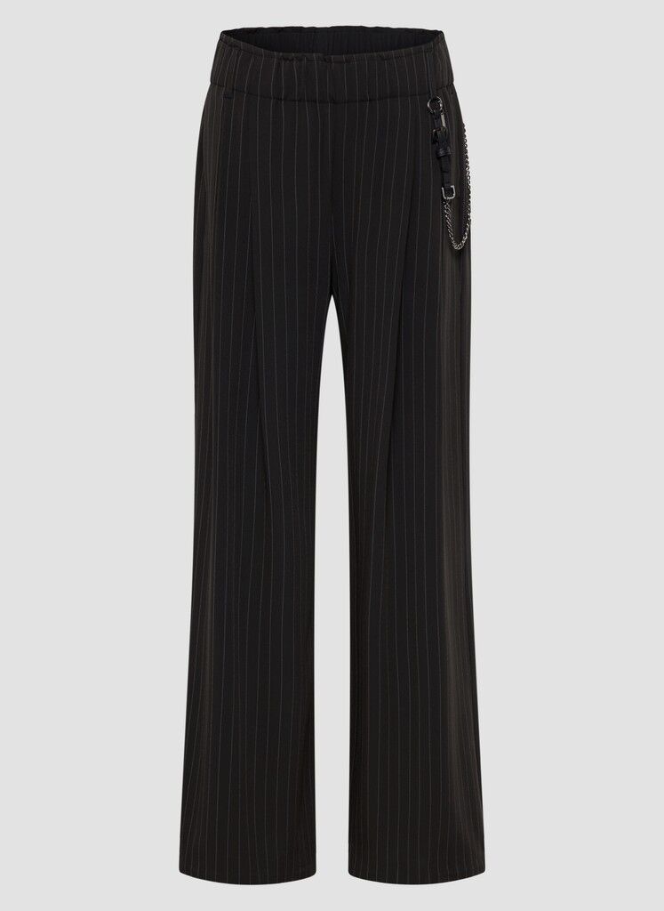 Stoffhose mit Nadelstreifenmuster