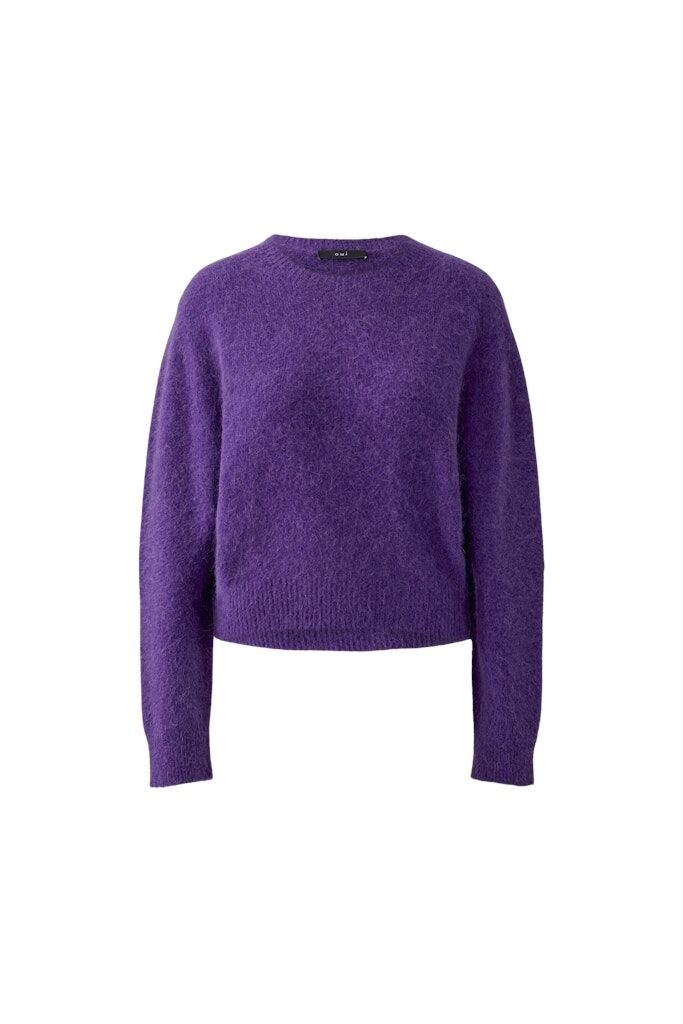 Strickpullover mit Rundhalsausschnitt