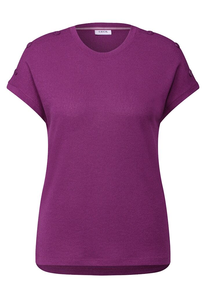 Strukturshirt mit Knöpfen