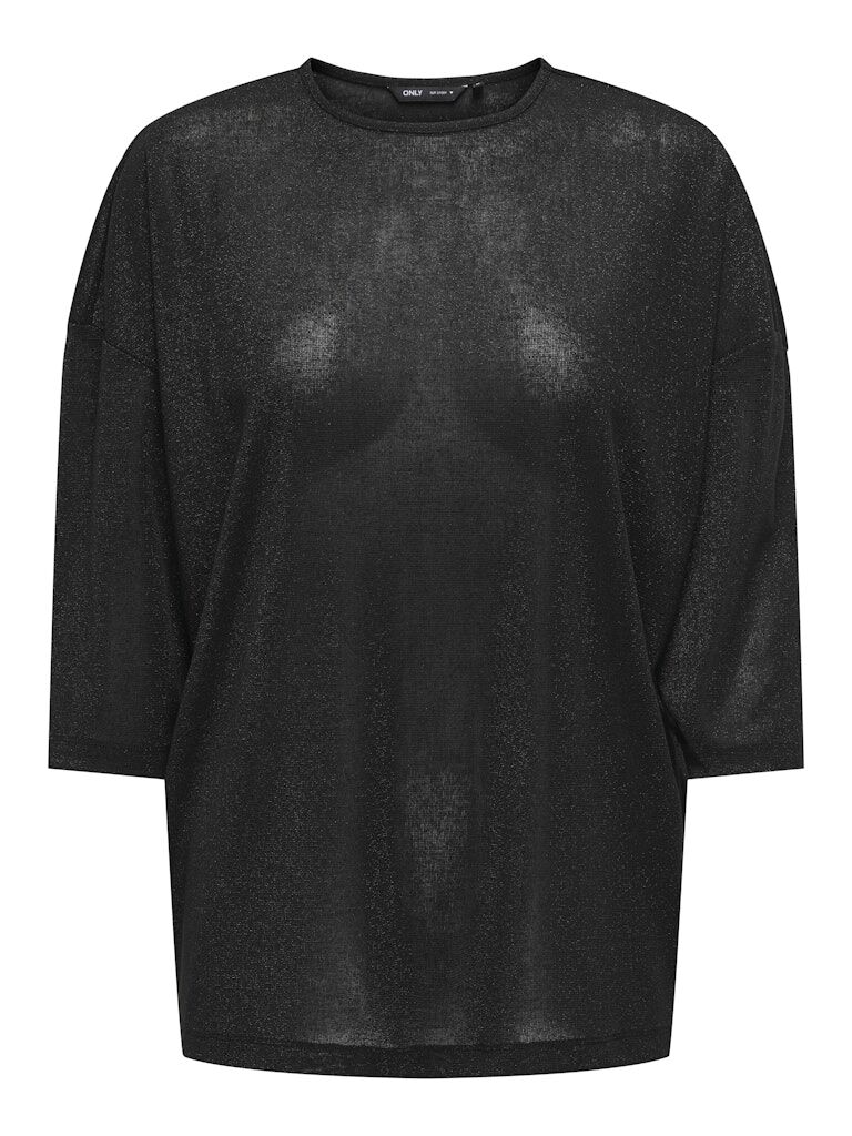Shirt mit Glitzer-Effekt