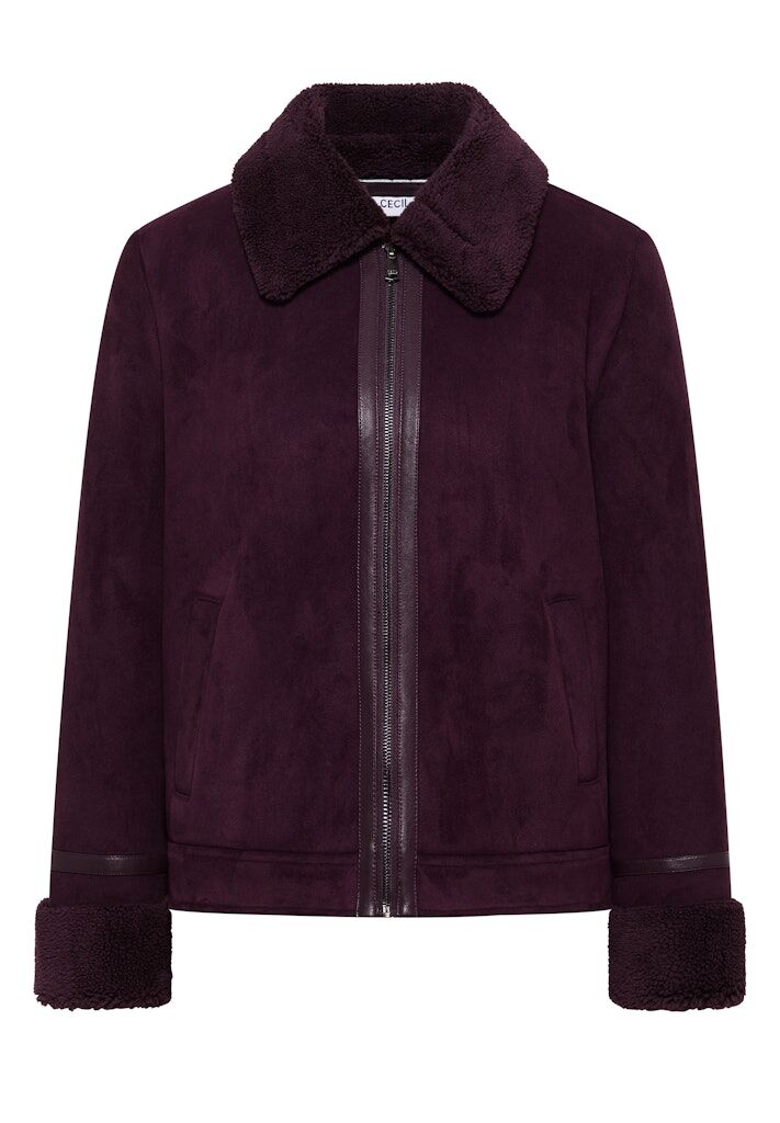 Veloursjacke