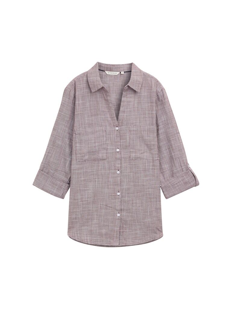 Bluse mit Brusttaschen Bluse mit Brusttaschen