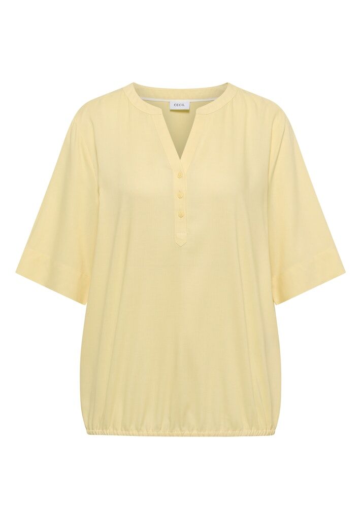 Bluse mit Split Neck Bluse mit Split Neck