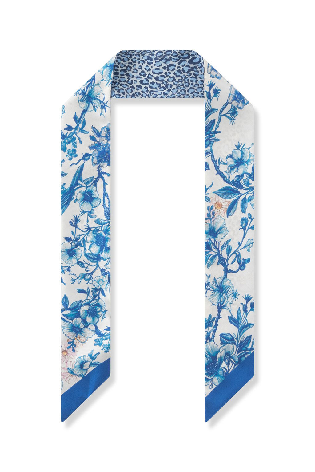 Twilly mit Blumen-Leo-Muster