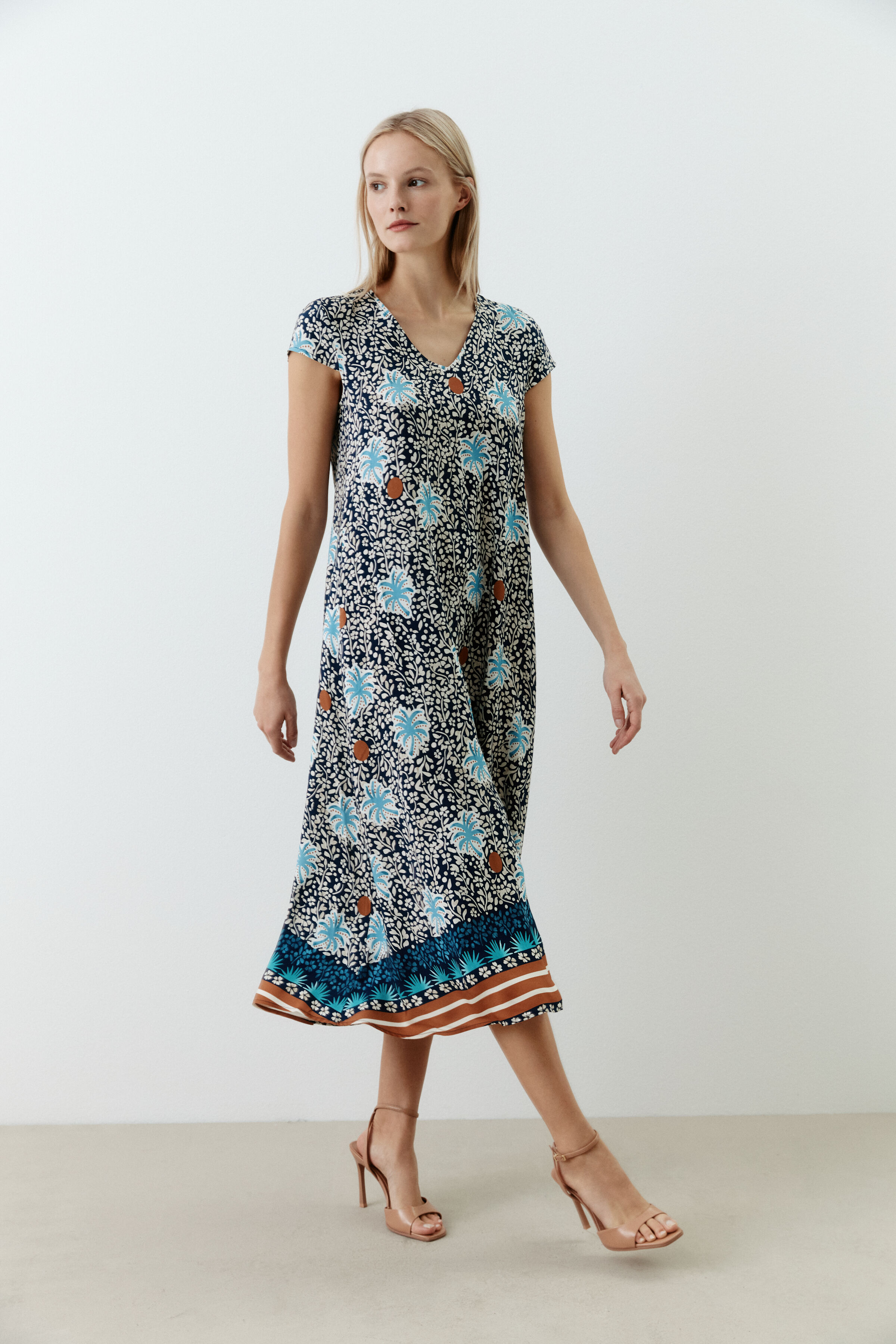 More & More Printkleid