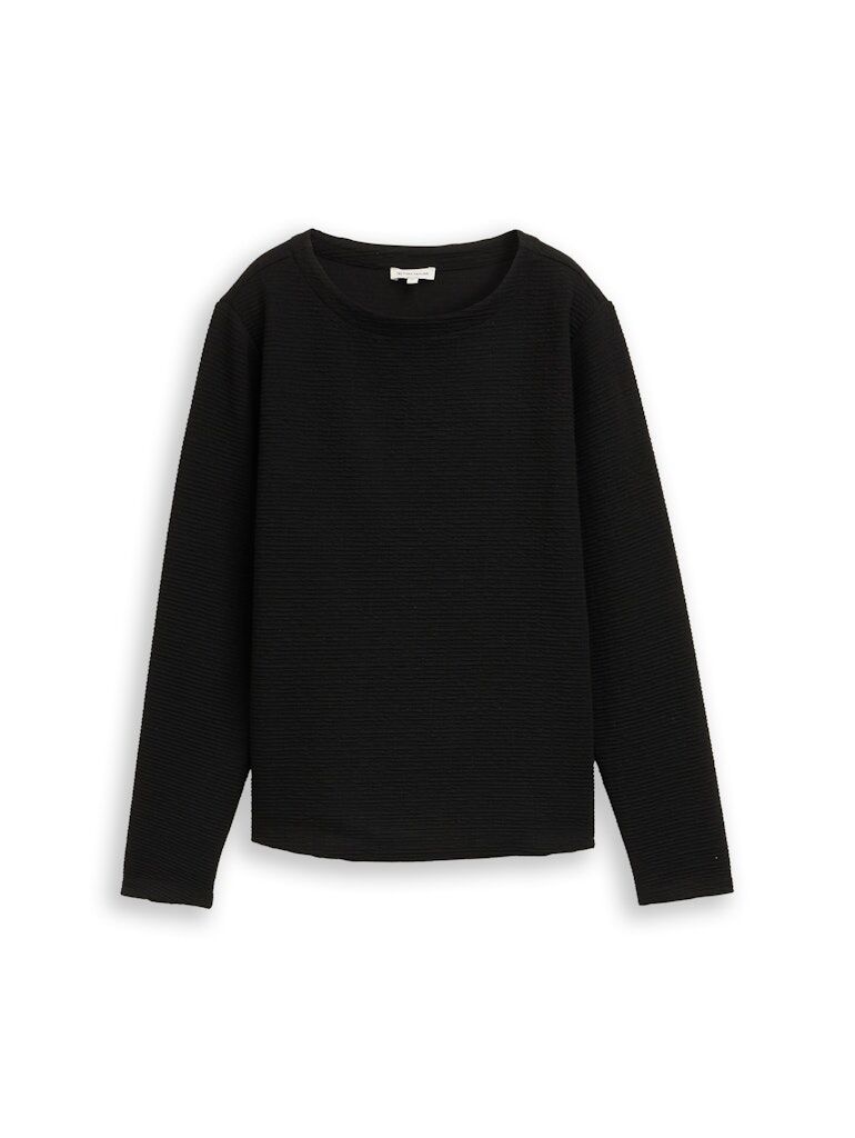 Sweatshirt mit Glitzer-Optik Sweatshirt mit Glitzer-Optik