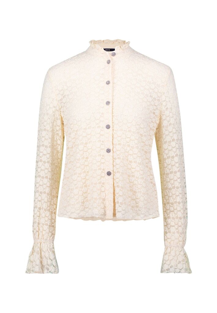 Spitzenbluse