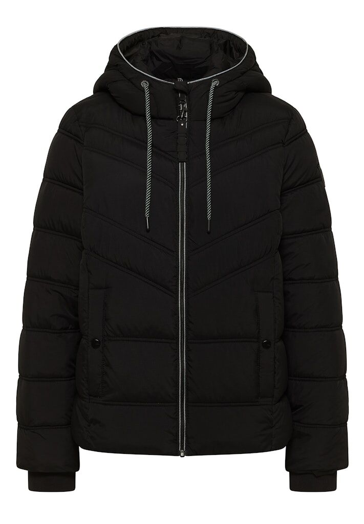 Steppjacke mit Kapuze