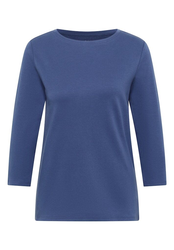 Basic Shirt in Unifarbe