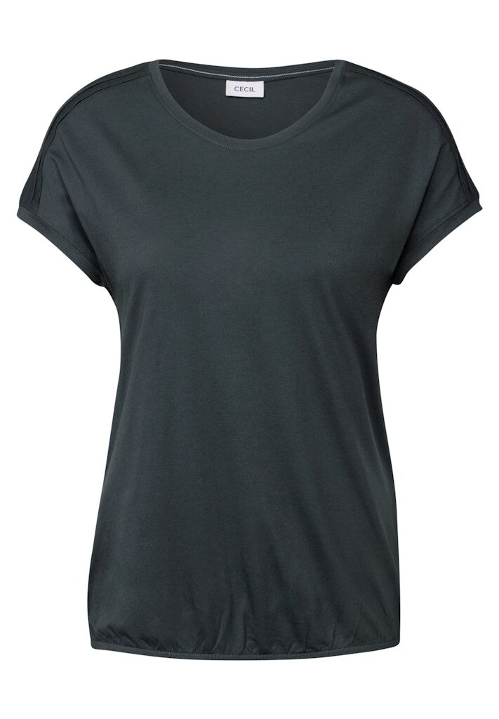 Shirt in Unifarbe