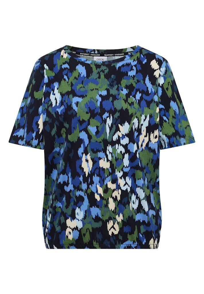 T-Shirt mit Allover-Print T-Shirt mit Allover-Print