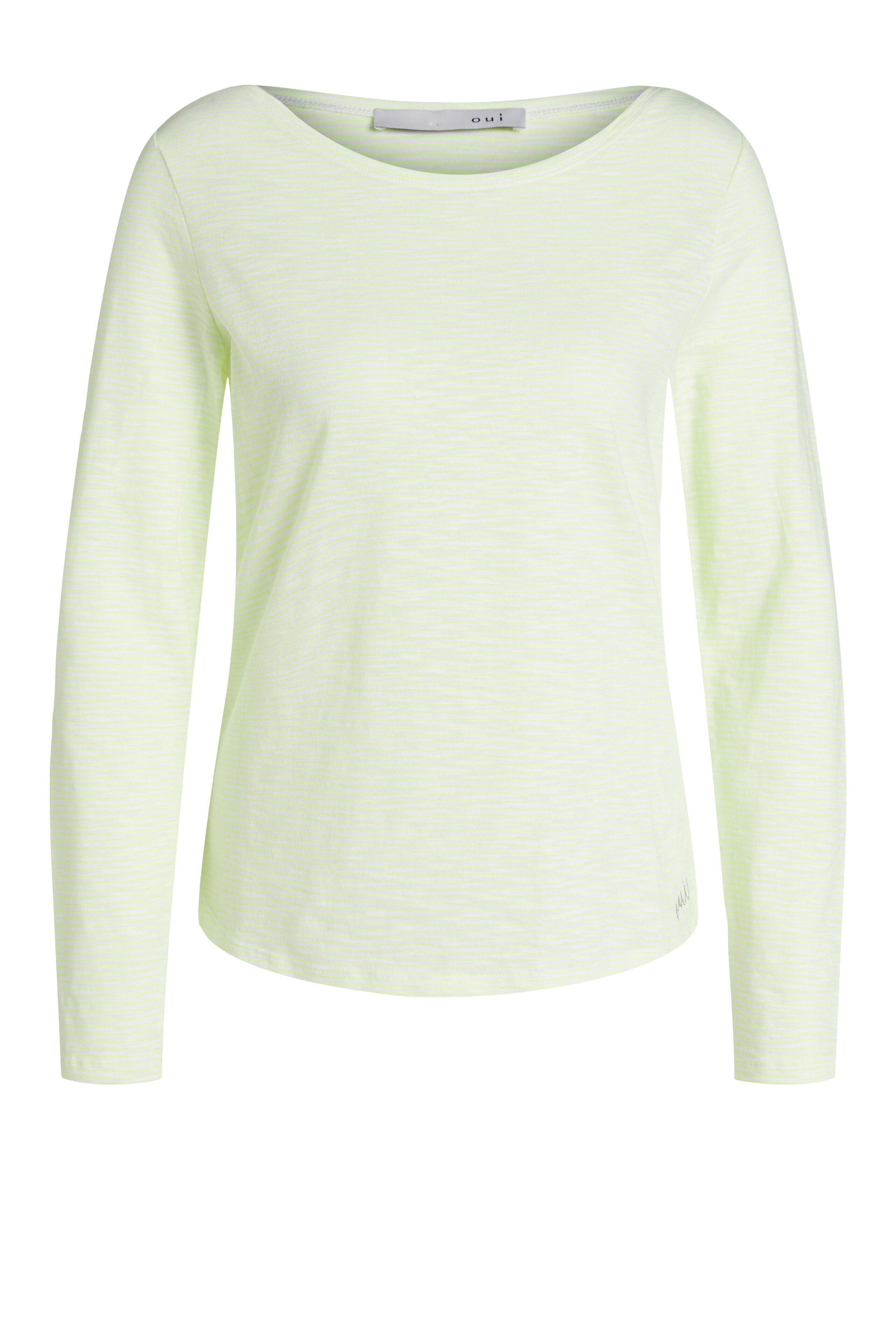Oui Langarmshirt mit schmalen Streifen Oui Langarmshirt mit schmalen Streifen