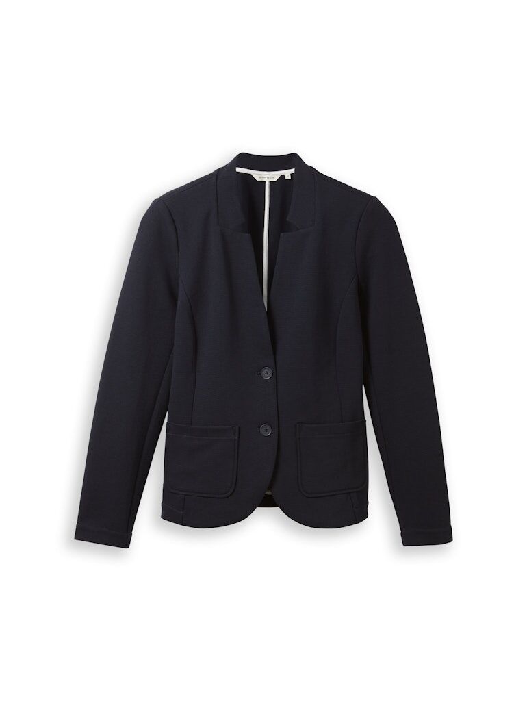 Slim Fit Blazer mit Ottoman Struktur Slim Fit Blazer mit Ottoman Struktur
