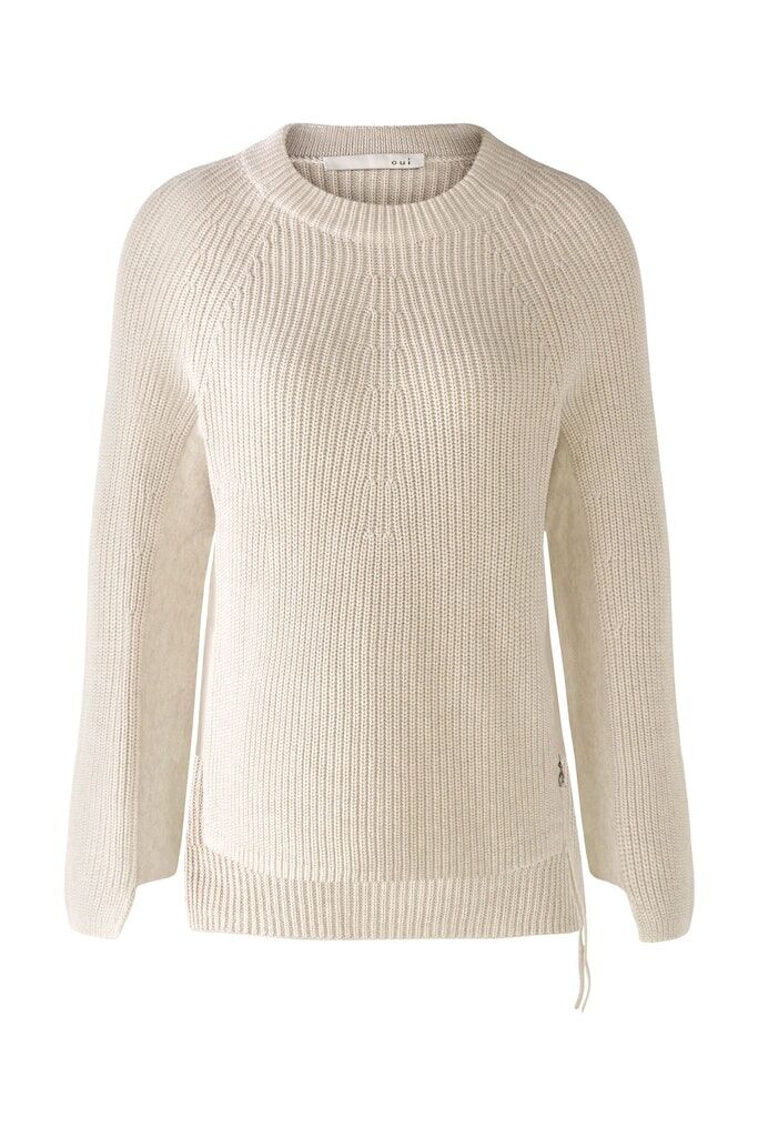 Oui Pullover mit Reissverschluss Oui Pullover mit Reissverschluss