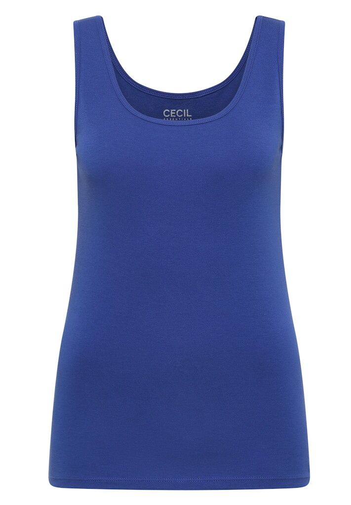 Basic Top aus reiner Baumwolle
